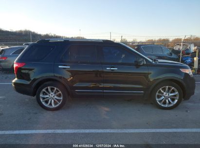 Lot #3052079752 2014 FORD EXPLORER LIMITED