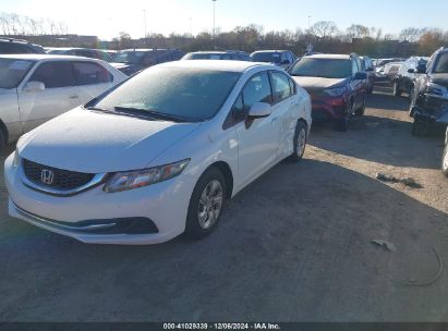 Lot #3035080526 2013 HONDA CIVIC LX