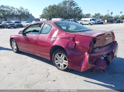 Lot #3037524391 2006 CHEVROLET MONTE CARLO LTZ