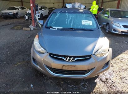 Lot #3035066964 2013 HYUNDAI ELANTRA GLS