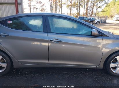 Lot #3035066964 2013 HYUNDAI ELANTRA GLS