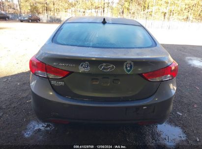 Lot #3035066964 2013 HYUNDAI ELANTRA GLS