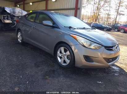 Lot #3035066964 2013 HYUNDAI ELANTRA GLS