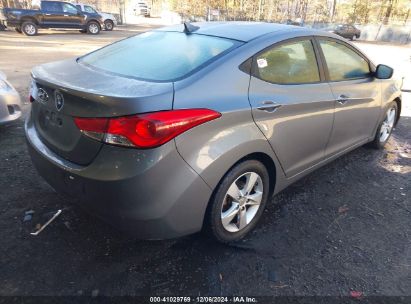 Lot #3035066964 2013 HYUNDAI ELANTRA GLS