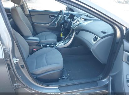 Lot #3035066964 2013 HYUNDAI ELANTRA GLS