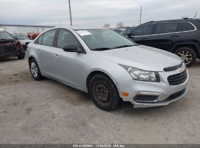 Lot #3046376917 2015 CHEVROLET CRUZE LS AUTO