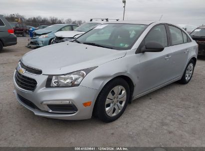 Lot #3046376917 2015 CHEVROLET CRUZE LS AUTO