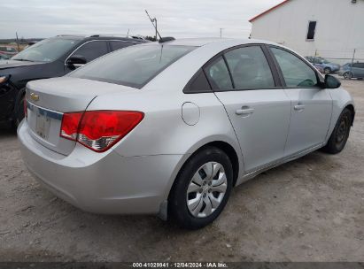 Lot #3046376917 2015 CHEVROLET CRUZE LS AUTO