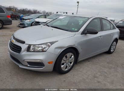 Lot #3046376917 2015 CHEVROLET CRUZE LS AUTO