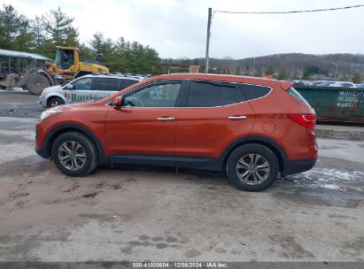 Lot #3056067457 2014 HYUNDAI SANTA FE SPORT 2.4L