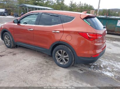 Lot #3056067457 2014 HYUNDAI SANTA FE SPORT 2.4L