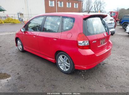 Lot #3035707765 2008 HONDA FIT SPORT