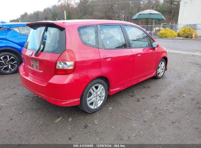 Lot #3035707765 2008 HONDA FIT SPORT