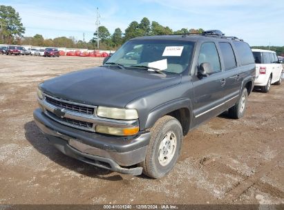 Lot #3035080511 2002 CHEVROLET SUBURBAN 1500 LT