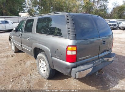 Lot #3035080511 2002 CHEVROLET SUBURBAN 1500 LT