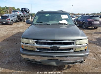 Lot #3035080511 2002 CHEVROLET SUBURBAN 1500 LT