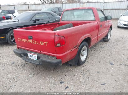 Lot #3034050592 1998 CHEVROLET S-10 FLEETSIDE