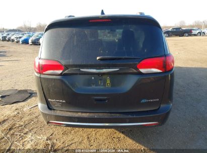 Lot #3035080508 2018 CHRYSLER PACIFICA HYBRID LIMITED