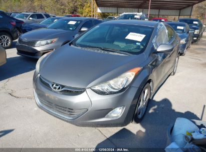 Lot #3037131244 2013 HYUNDAI ELANTRA GLS