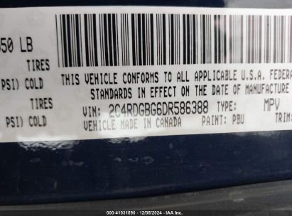 Lot #3042566153 2013 DODGE GRAND CARAVAN AMERICAN VALUE PKG