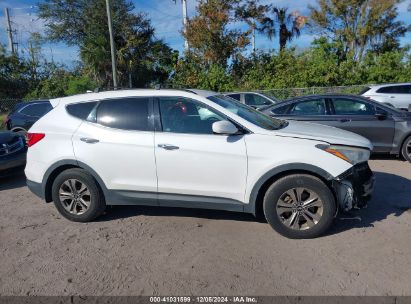 Lot #3037537460 2015 HYUNDAI SANTA FE SPORT 2.4L