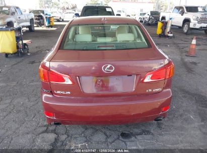 Lot #3056062701 2009 LEXUS IS 250