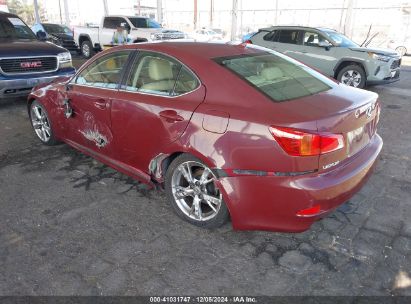 Lot #3056062701 2009 LEXUS IS 250