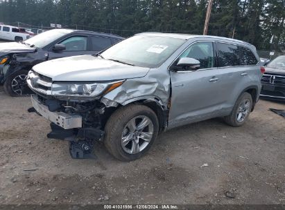 Lot #3035092513 2018 TOYOTA HIGHLANDER HYBRID LIMITED