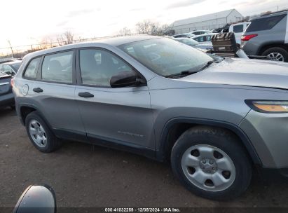 Lot #3034050572 2015 JEEP CHEROKEE SPORT