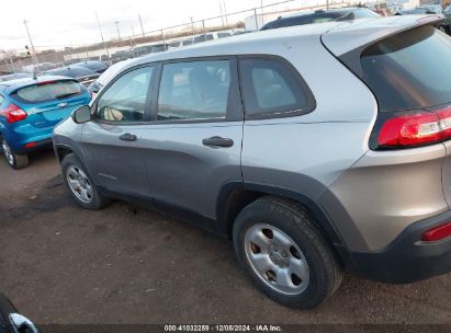 Lot #3034050572 2015 JEEP CHEROKEE SPORT