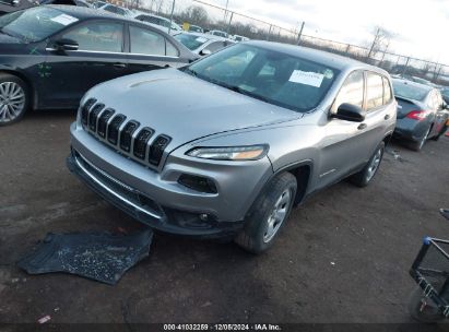 Lot #3034050572 2015 JEEP CHEROKEE SPORT