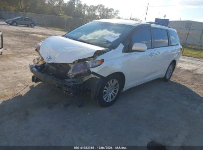 Lot #3034050554 2017 TOYOTA SIENNA XLE 8 PASSENGER