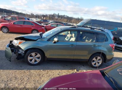 Lot #3034050546 2015 SUBARU FORESTER 2.5I PREMIUM