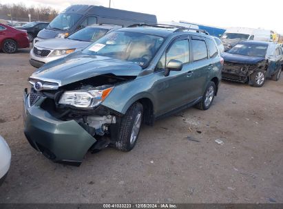 Lot #3034050546 2015 SUBARU FORESTER 2.5I PREMIUM