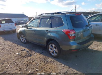 Lot #3034050546 2015 SUBARU FORESTER 2.5I PREMIUM