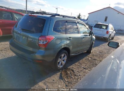 Lot #3034050546 2015 SUBARU FORESTER 2.5I PREMIUM