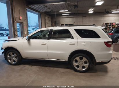 Lot #3053061203 2014 DODGE DURANGO LIMITED