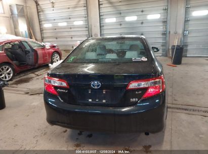 Lot #3035080483 2014 TOYOTA CAMRY HYBRID LE