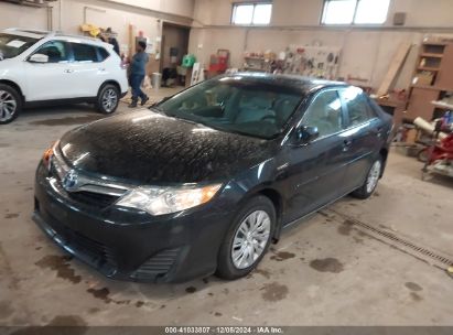 Lot #3035080483 2014 TOYOTA CAMRY HYBRID LE