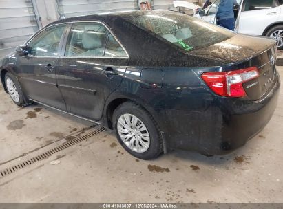 Lot #3035080483 2014 TOYOTA CAMRY HYBRID LE