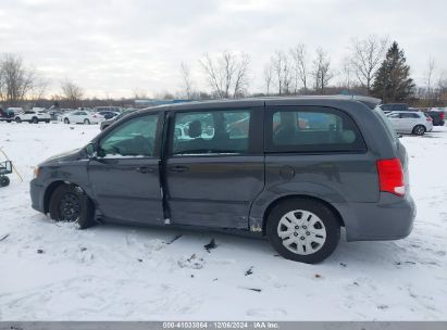 Lot #3030182114 2016 DODGE GRAND CARAVAN AMERICAN VALUE PKG