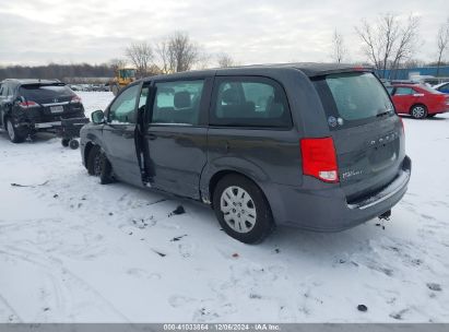 Lot #3030182114 2016 DODGE GRAND CARAVAN AMERICAN VALUE PKG