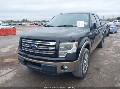 Lot #3035080480 2013 FORD F-150 KING RANCH