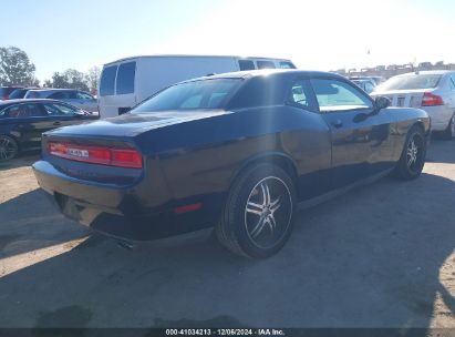 Lot #3035092421 2012 DODGE CHALLENGER SXT