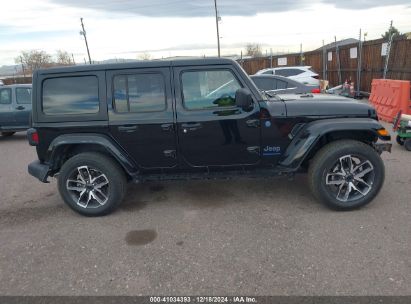 Lot #3053066297 2024 JEEP WRANGLER 4XE SPORT S