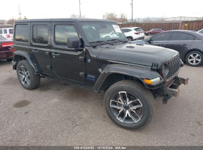 Lot #3053066297 2024 JEEP WRANGLER 4XE SPORT S