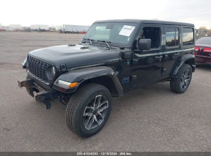 Lot #3053066297 2024 JEEP WRANGLER 4XE SPORT S