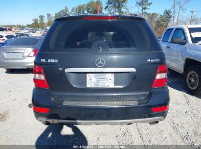 Lot #3037537366 2011 MERCEDES-BENZ ML 350 4MATIC