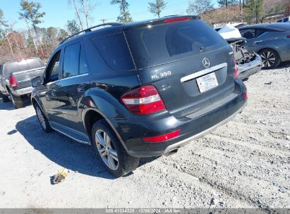 Lot #3037537366 2011 MERCEDES-BENZ ML 350 4MATIC