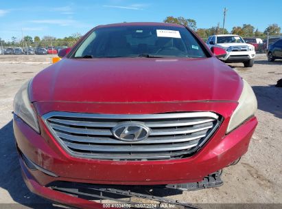 Lot #3034050501 2016 HYUNDAI SONATA SE